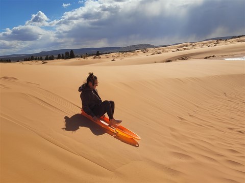 Coral Pink Sand Dunes